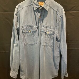 Vintage Banana Republic Light Blue Cotton Shirt